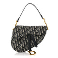 Oblique Saddle Bag Blue