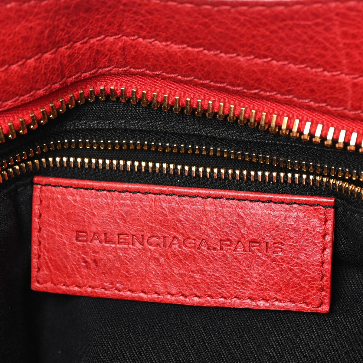 Agneau Giant 21 Gold Hardware City Rouge Coquelicot