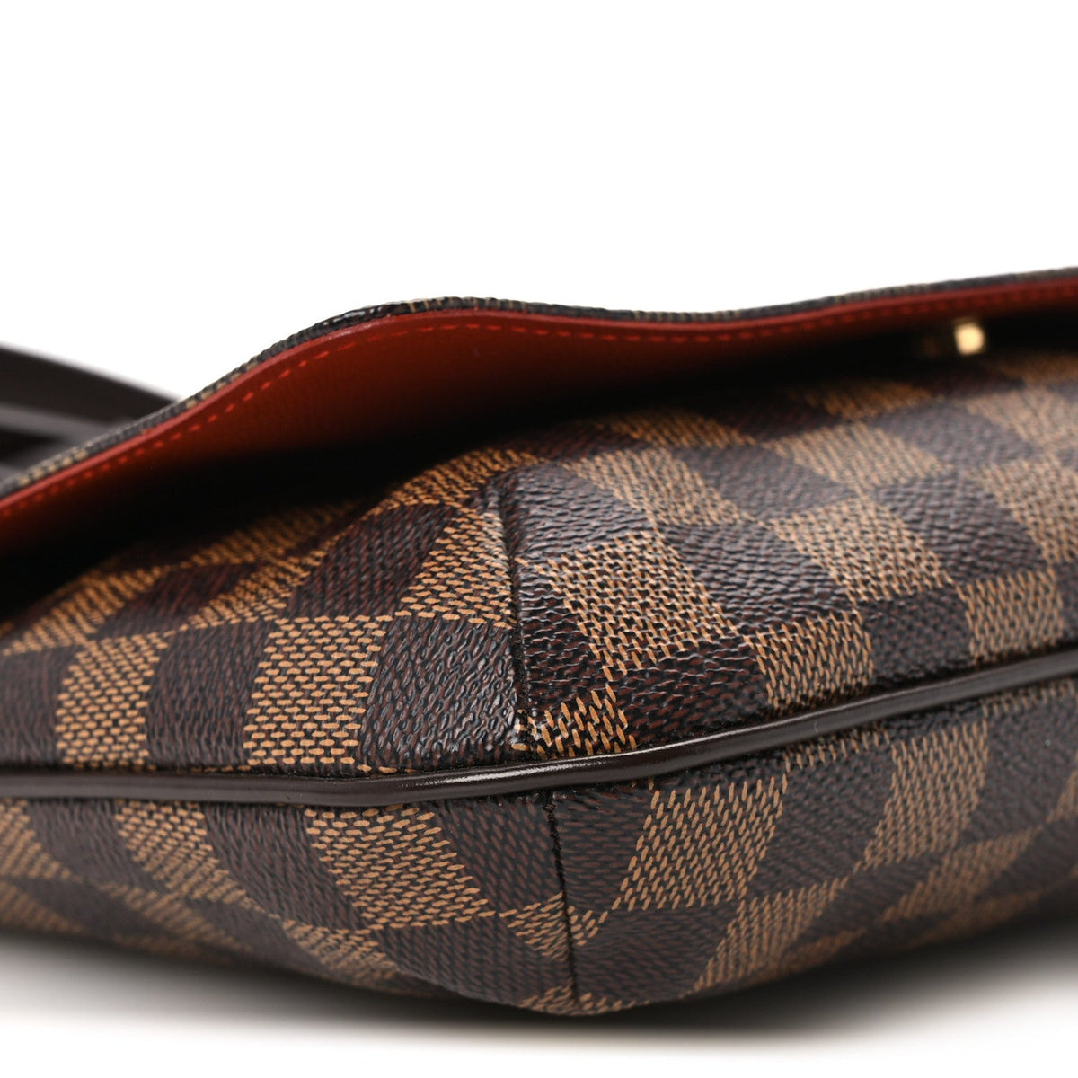 Damier Ebene Musette Tango Long Strap