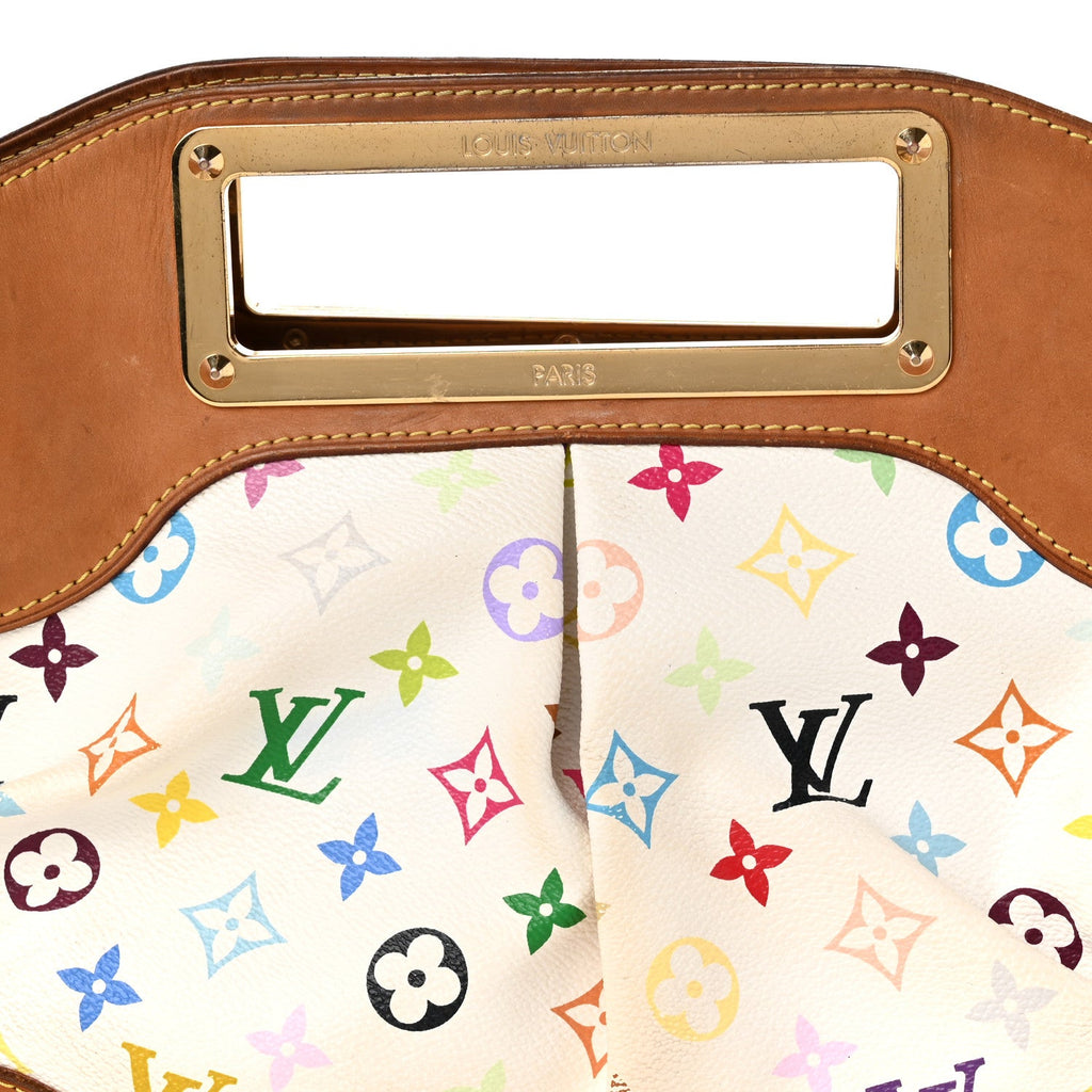 Monogram Multicolor Judy MM White