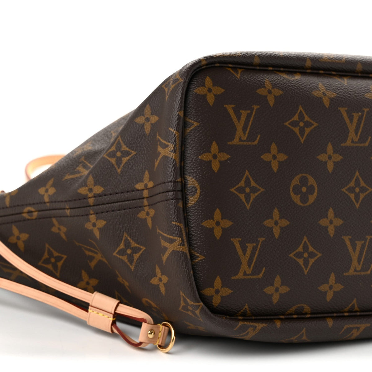 Monogram Inside Out Neverfull Bandouliere MM Jaune Safran