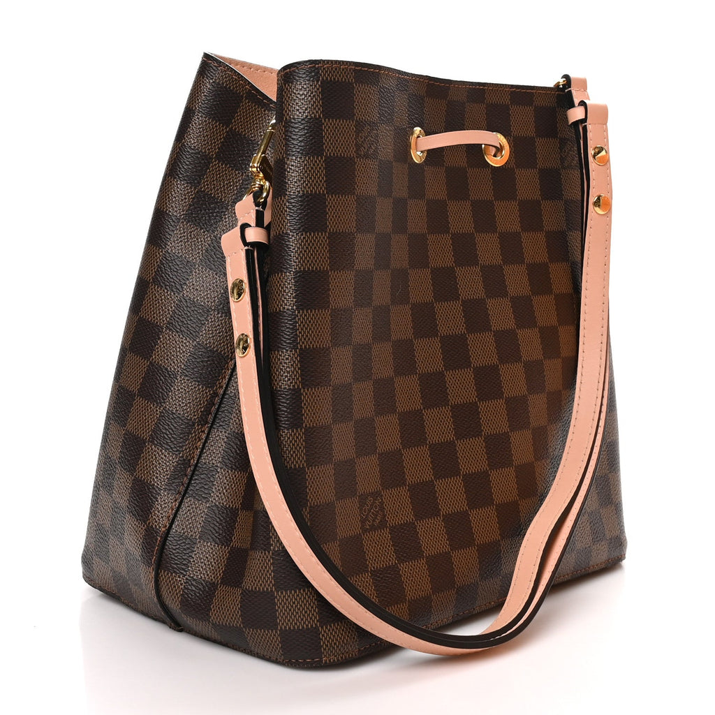 Damier Ebene Neonoe MM Venus Pink