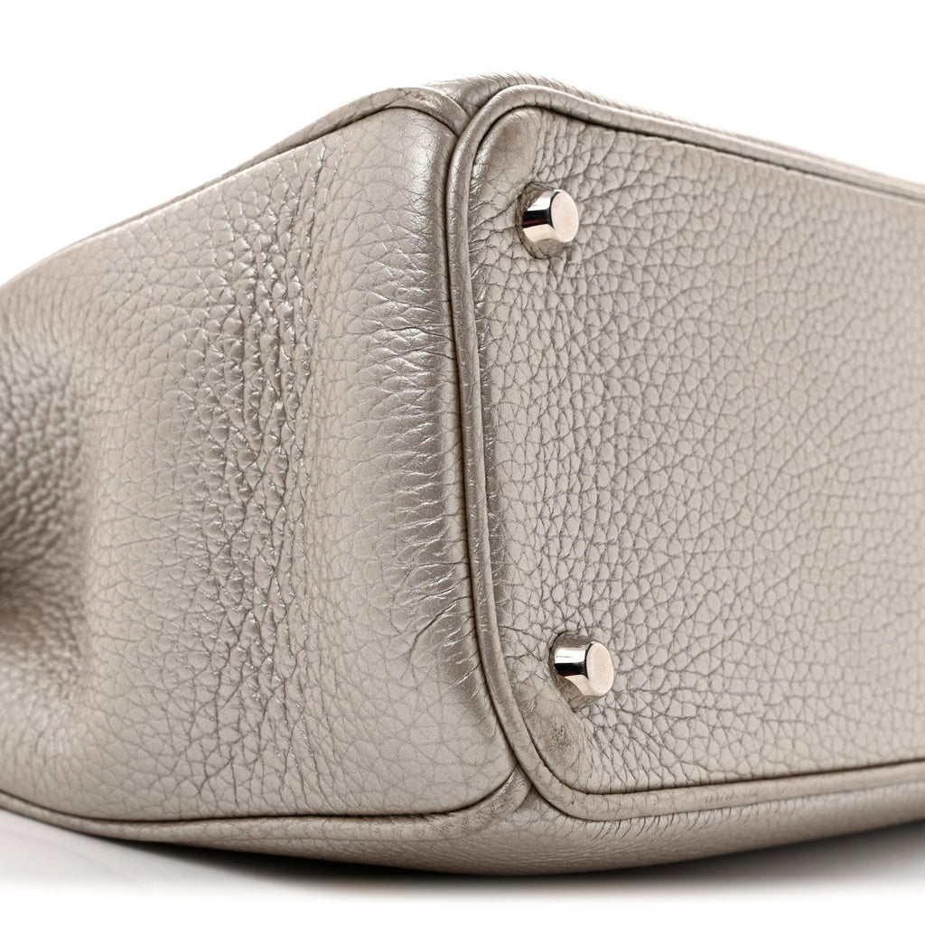 Metallic Bullcalf Medium Diorissimo Bag Champagne