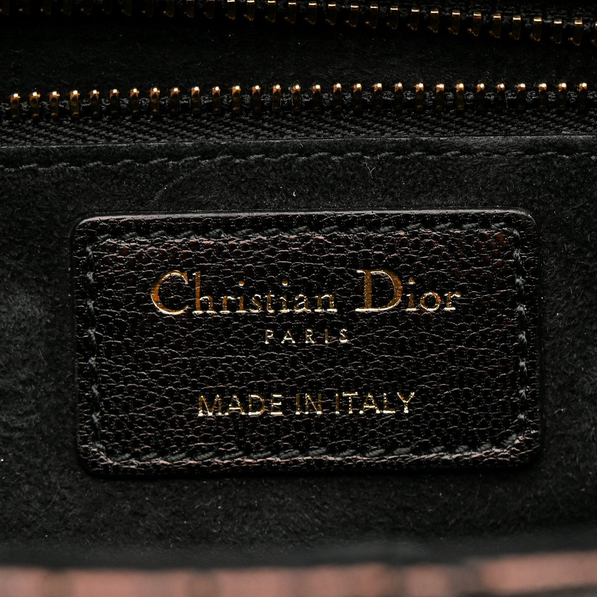 Lambskin Cannage Large Dioraddict Flap J’Adior Strap Black