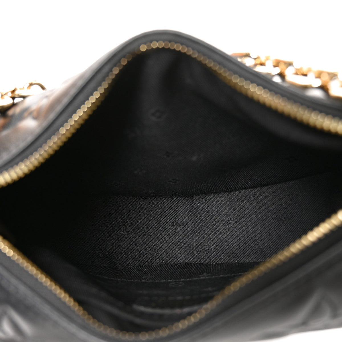 Calfskin Bubblegram Over The Moon Black