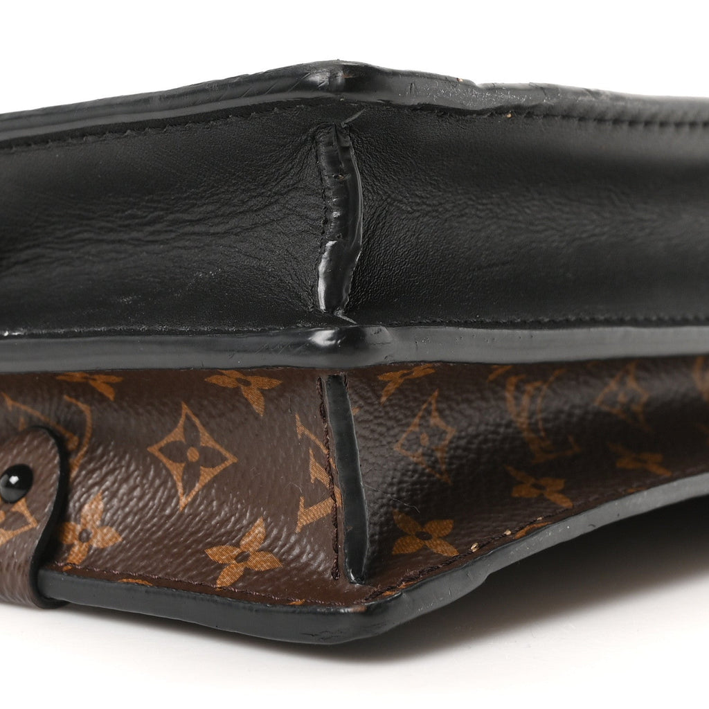 Reverse Monogram Trunk Clutch