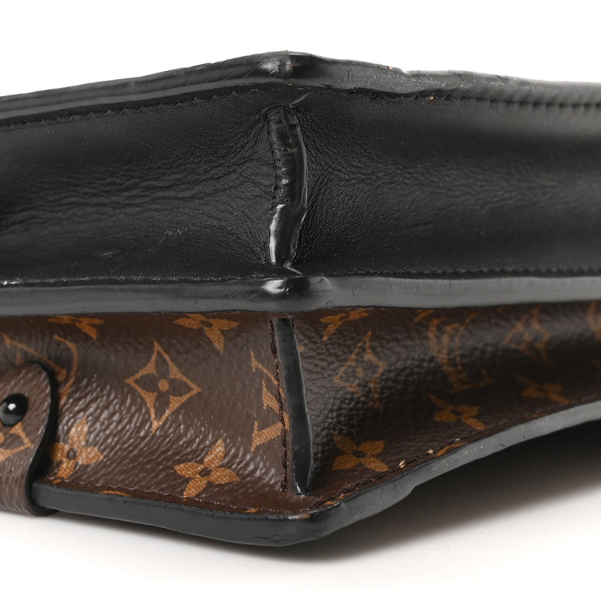 Reverse Monogram Trunk Clutch