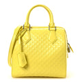 Damier Facette Speedy Cube PM Yellow