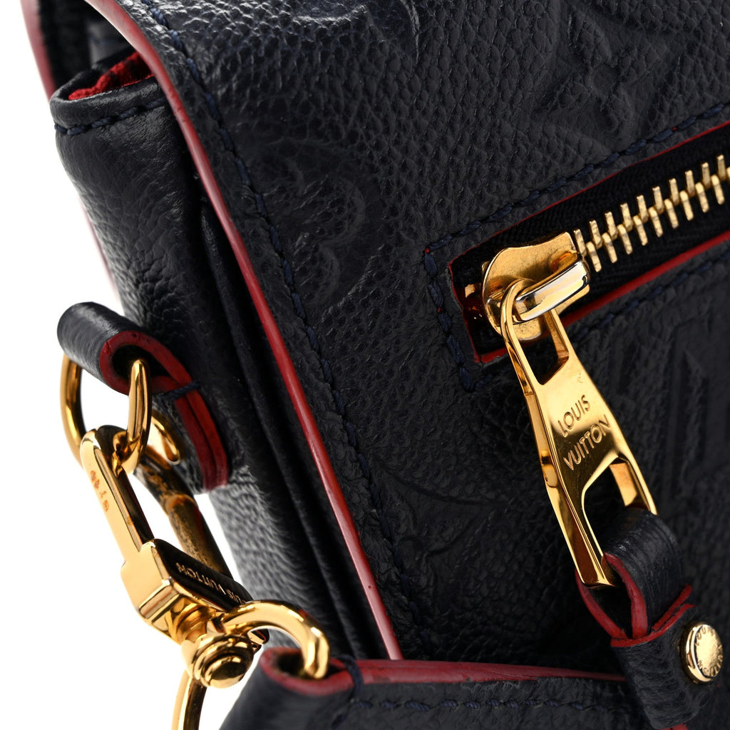 Empreinte Pochette Metis Marine Rouge