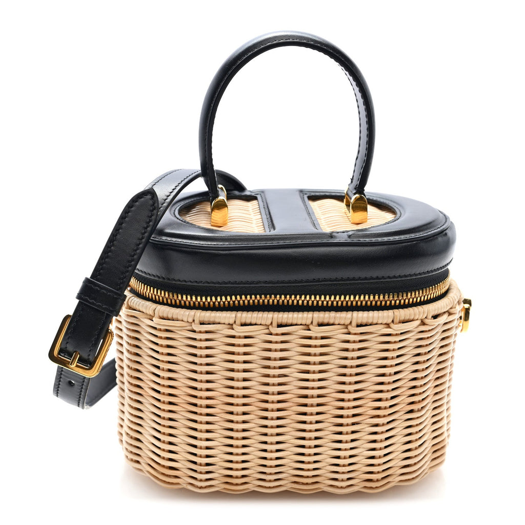 Wicker CD Vanity Black