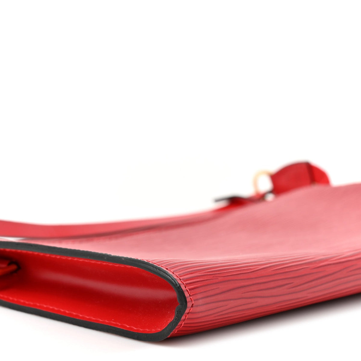 Epi Pochette Accessories 24 Castillan Red