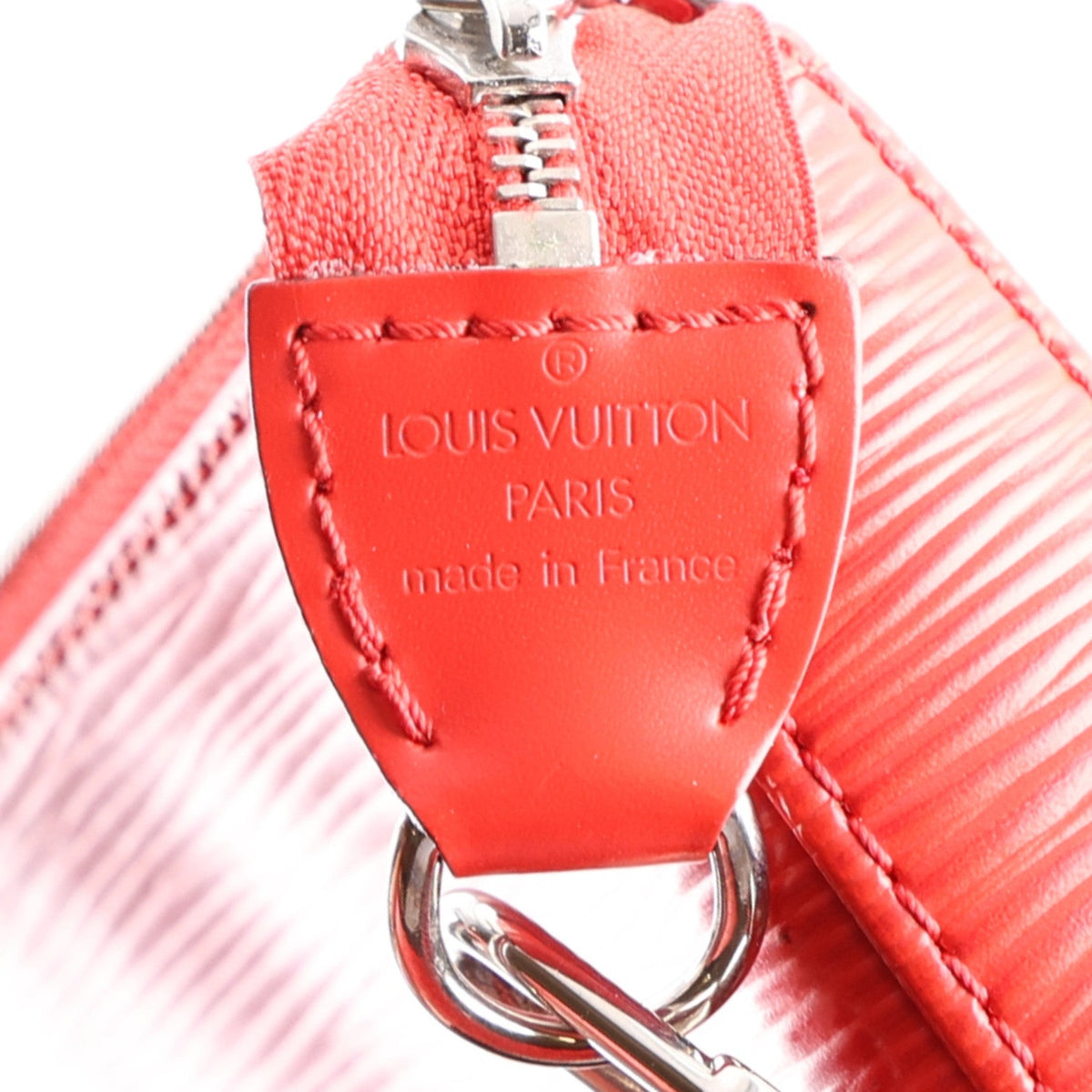 Epi Pochette Accessories NM Coquelicot