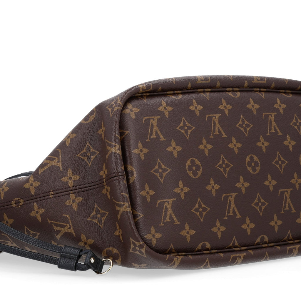 Monogram Calfskin Neo Neverfull Inside Out MM Black