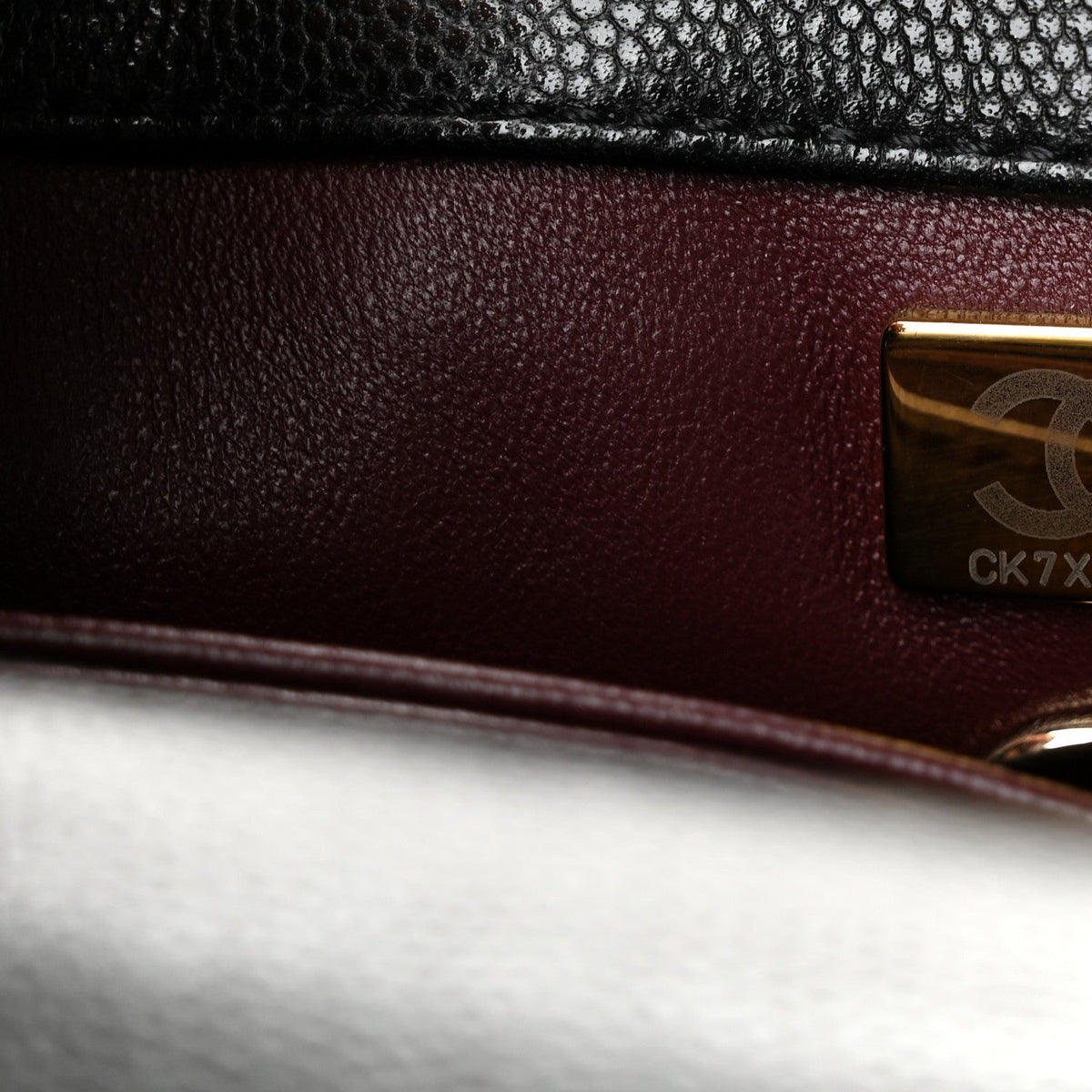 Caviar Quilted Mini Coco Handle Flap Black
