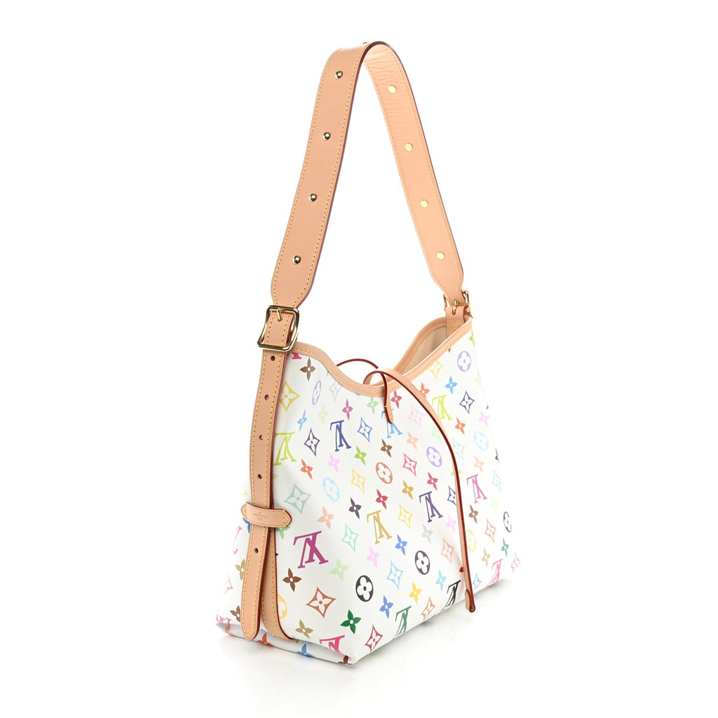 LV X TM Monogram Multicolor CarryAll PM White