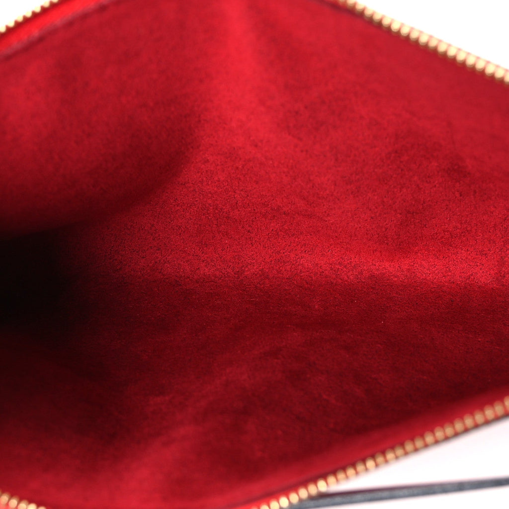 Epi Pochette Accessories 24 Castillan Red
