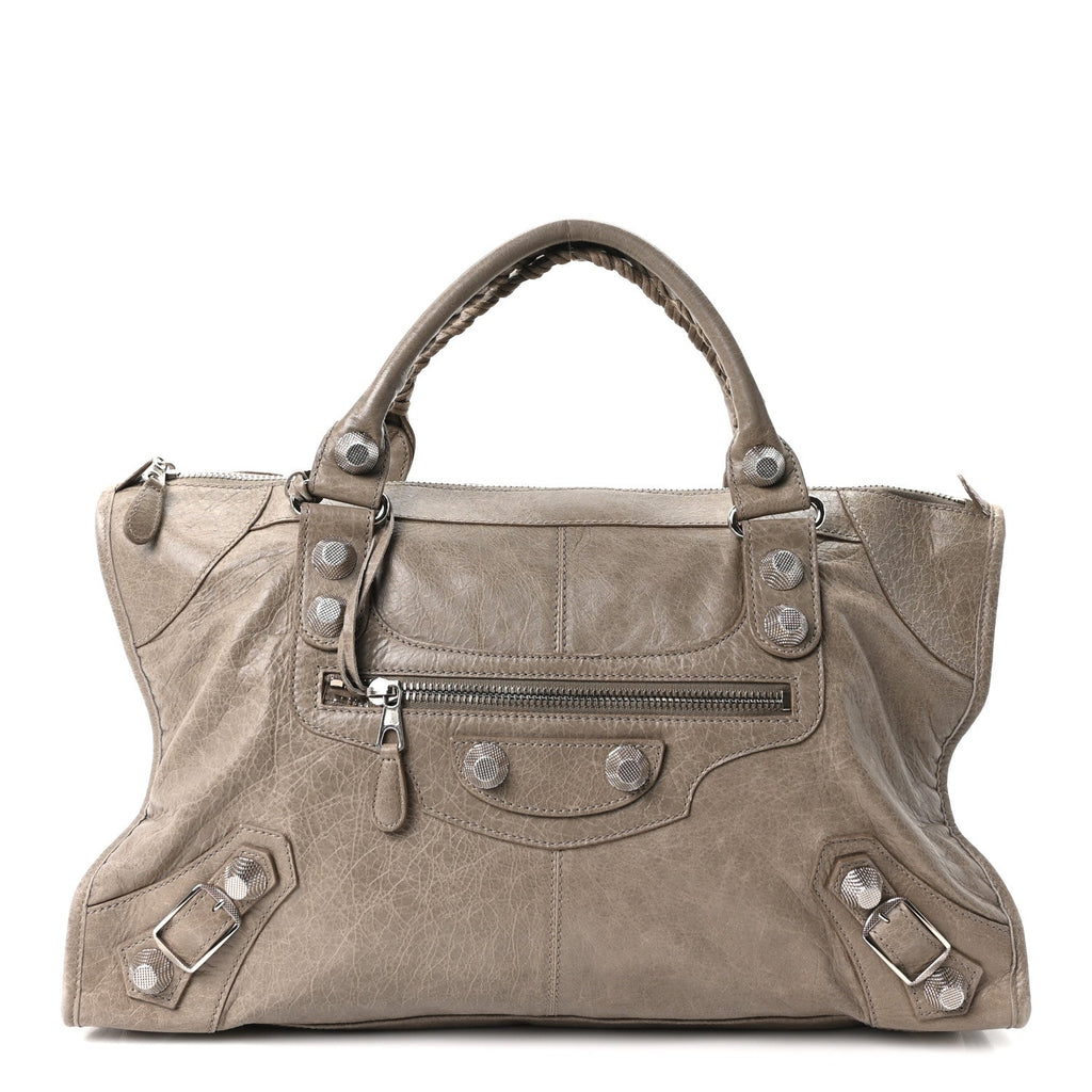 Agneau Giant 21 Silver Hardware Work Papyrus