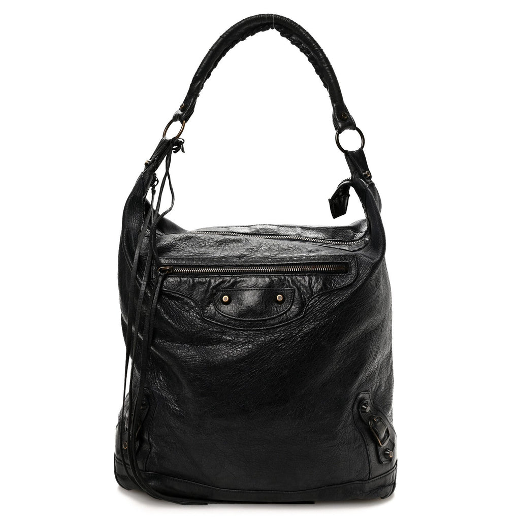 Agneau Classic Hardware Day Hobo Dark Night