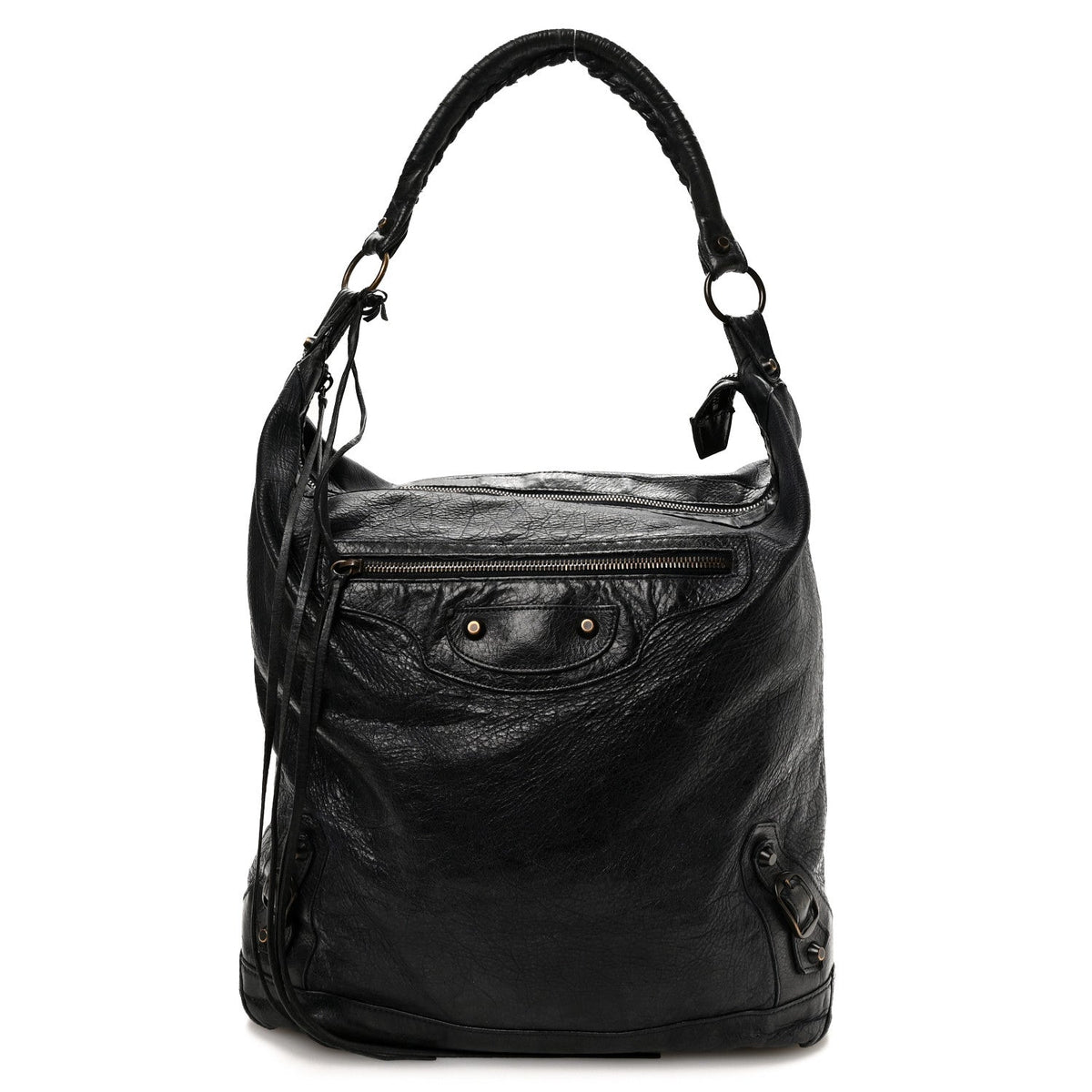 Agneau Classic Hardware Day Hobo Dark Night