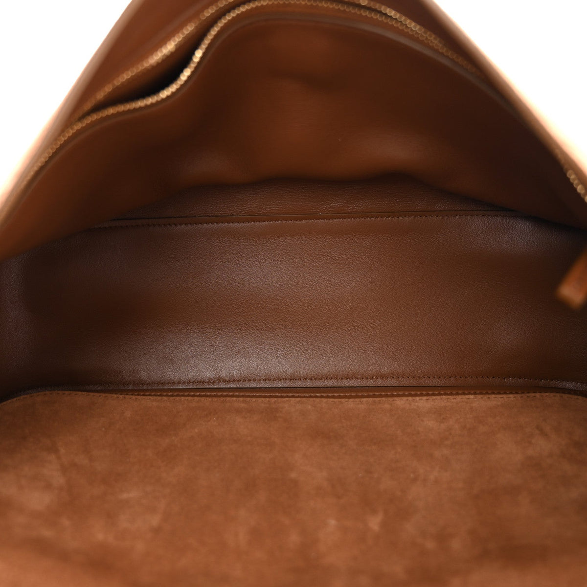 Suede Calfskin Small Souplissimo Maxi Flap Camel