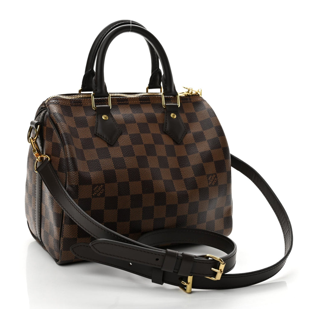 Damier Ebene Speedy Bandouliere 25