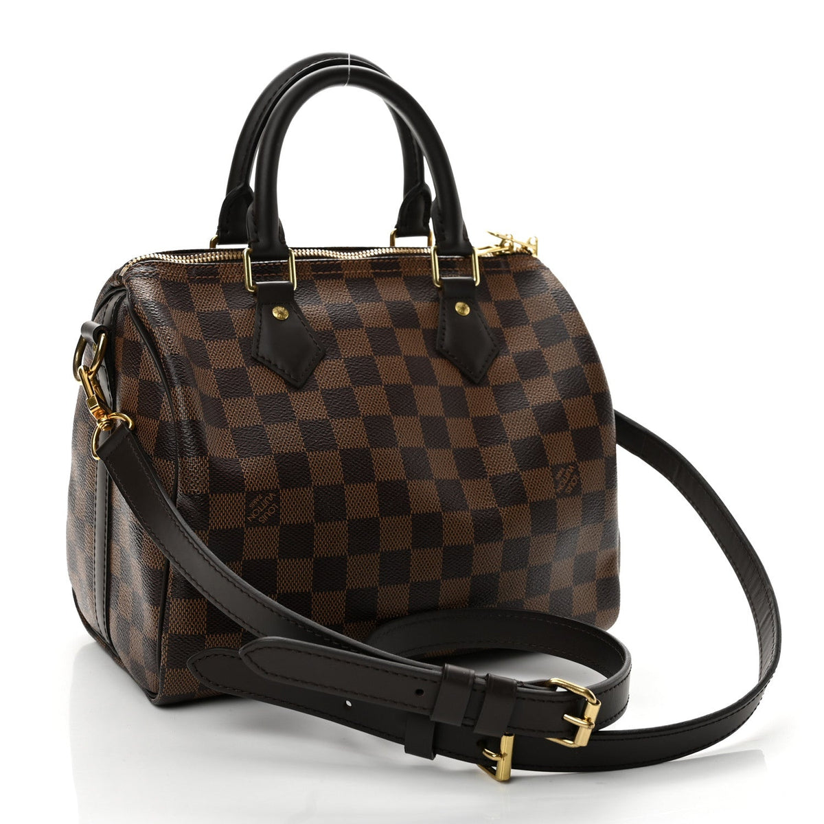 Damier Ebene Speedy Bandouliere 25