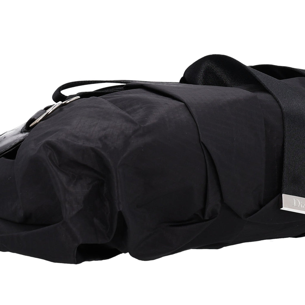 Satin Ballet Evening Bag Black