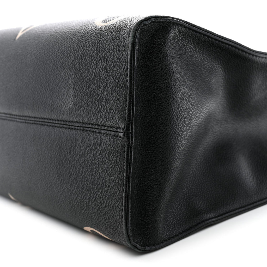 Empreinte Monogram Giant Onthego MM Black Beige