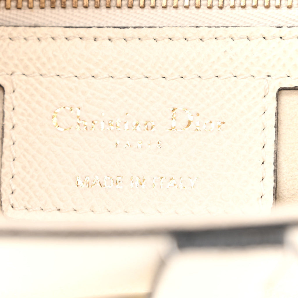 Grained Calfskin Saddle Bag With Strap Latte