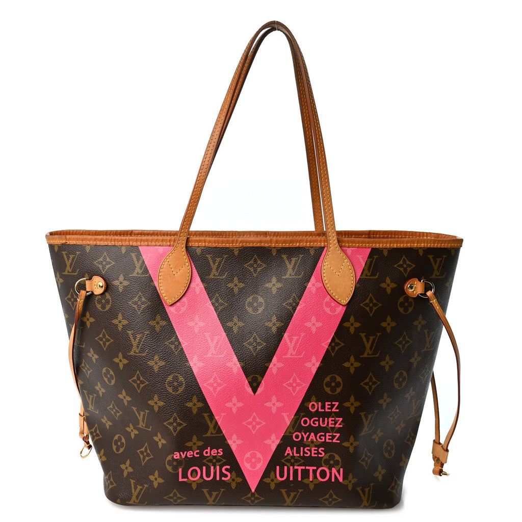 Monogram V Neverfull MM Grenade