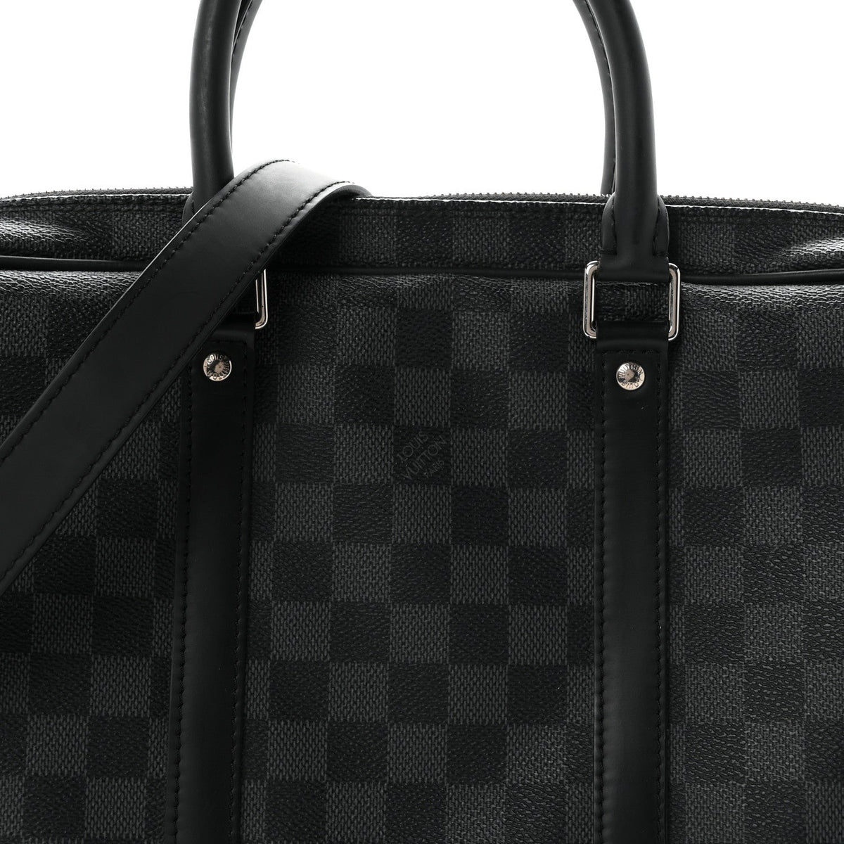 Damier Graphite Porte Documents Voyage PM