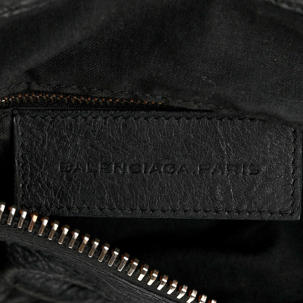 Agneau Giant 21 Rose Gold Hardware Work Black