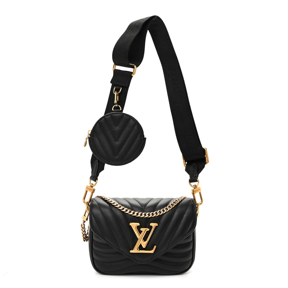 Calfskin New Wave Multi Pochette Black