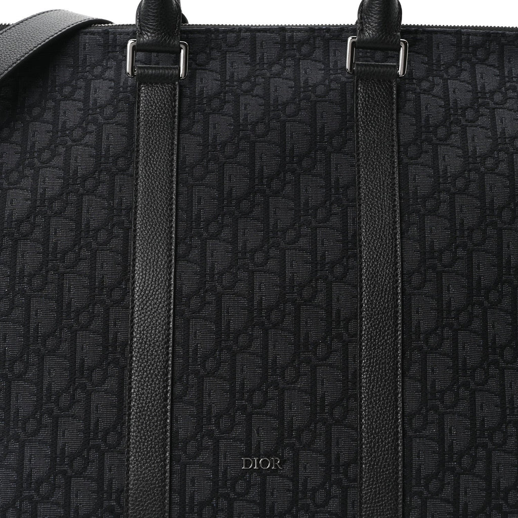 Maxi Oblique Jacquard Weekender 40 Black