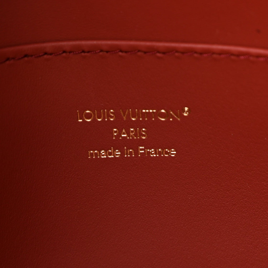 Smooth Calfskin Capucines GM Rust