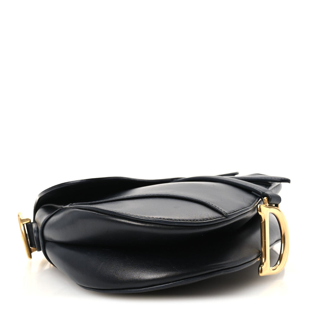 Calfskin Saddle Bag Black