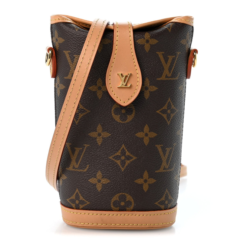 Monogram Fold Me Pouch