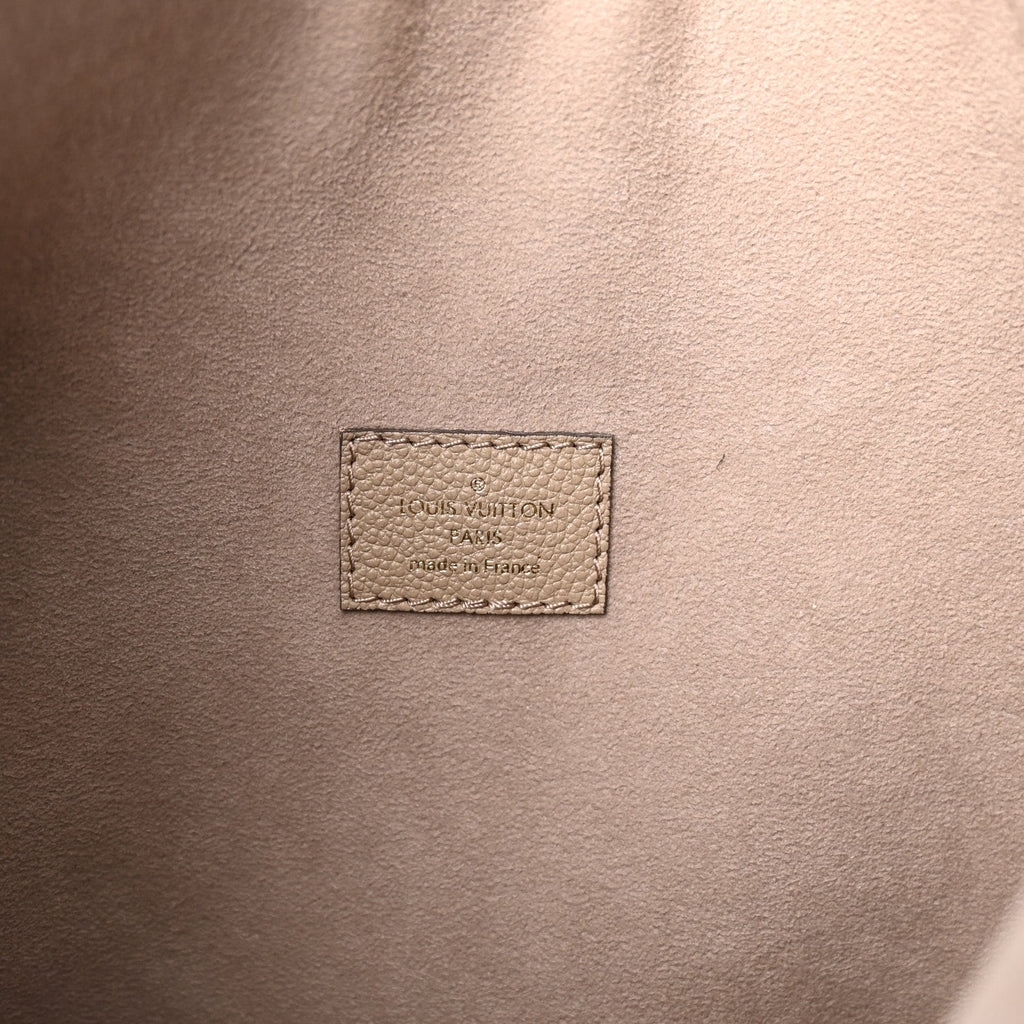 Empreinte Monogram Giant Loop Hobo Dove Gray Cream