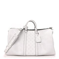 Monogram Taiga Keepall Bandouliere 45 Optic White