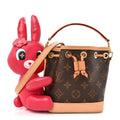 LV X Sun Yitian Monogram Rabbit Nano Noe