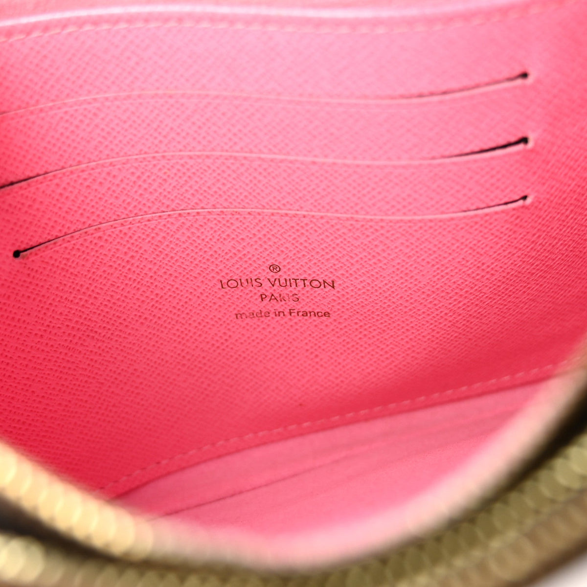 Monogram 2019 Christmas Animation Double Zip Pochette