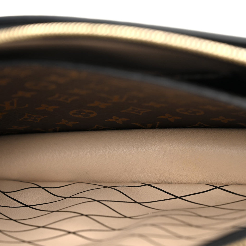 Reverse Monogram Trunk Clutch