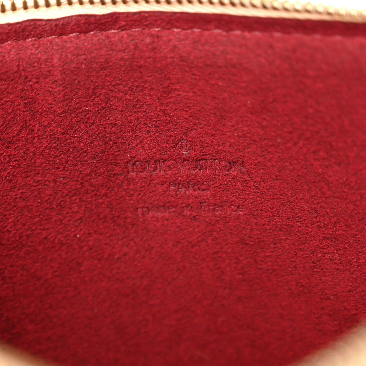 Monogram Multicolor Pochette Accessories White