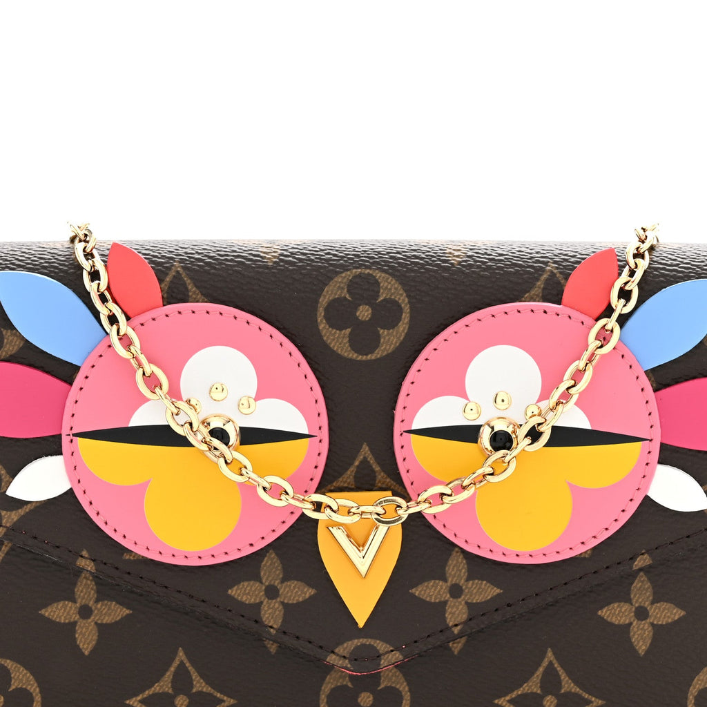 Monogram Lovely Birds Pochette Felicie Chain Wallet