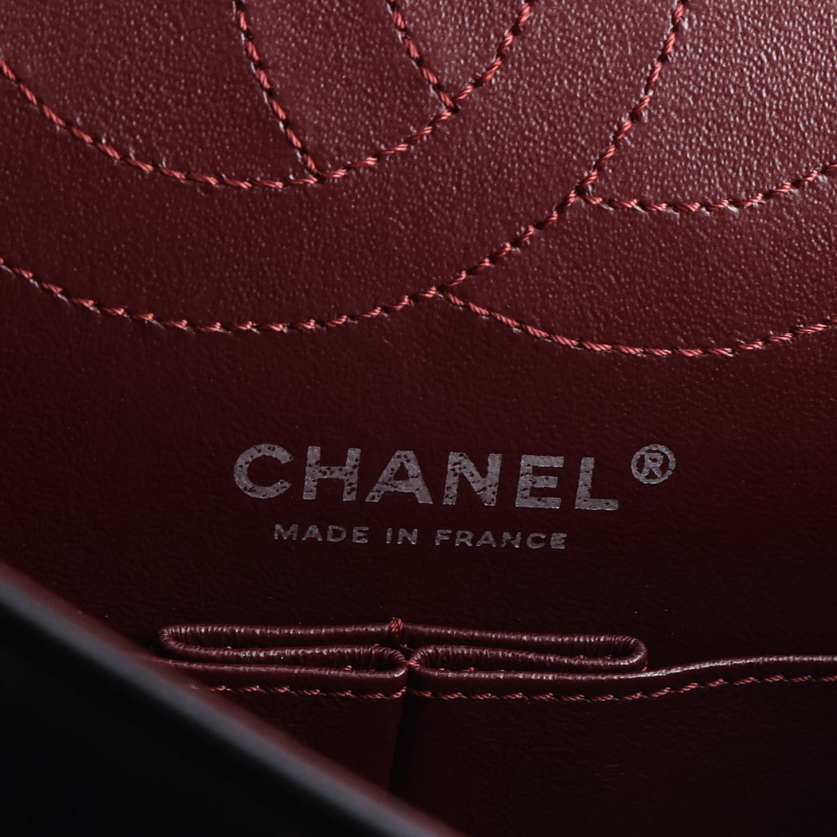 Aged Calfskin Quilted 2.55 Reissue 225 Flap Black