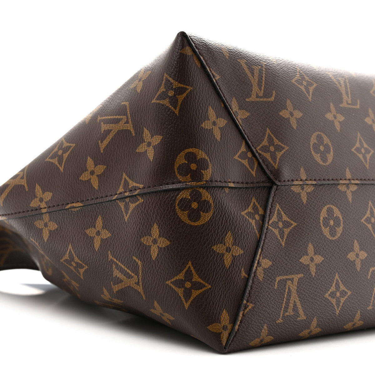 Monogram Flower Hobo Black