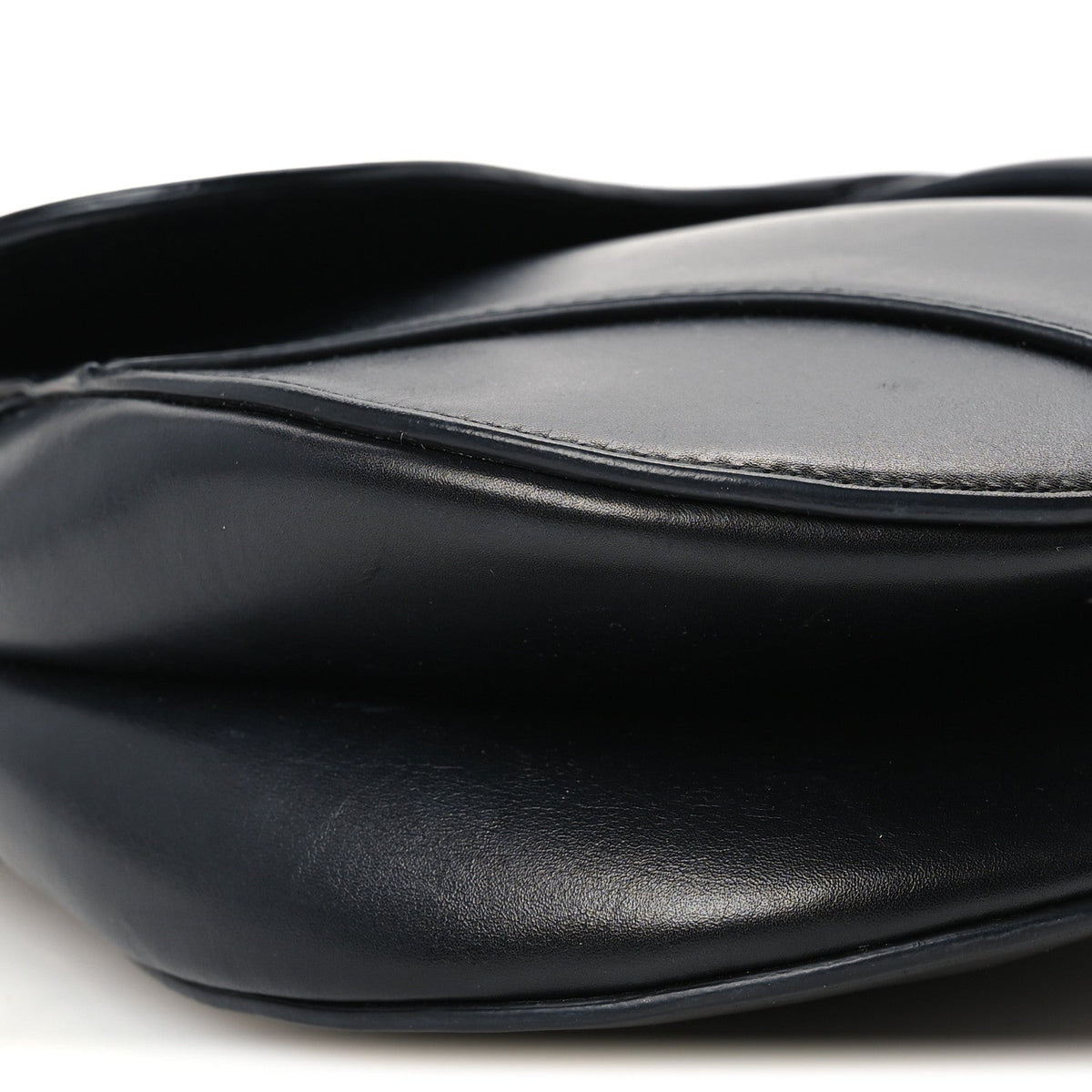 Calfskin Saddle Bag Black