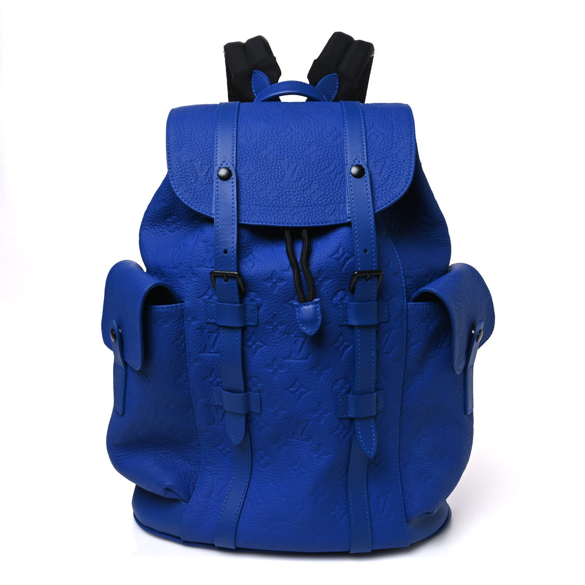 Taurillon Monogram Christopher MM Backpack Blue