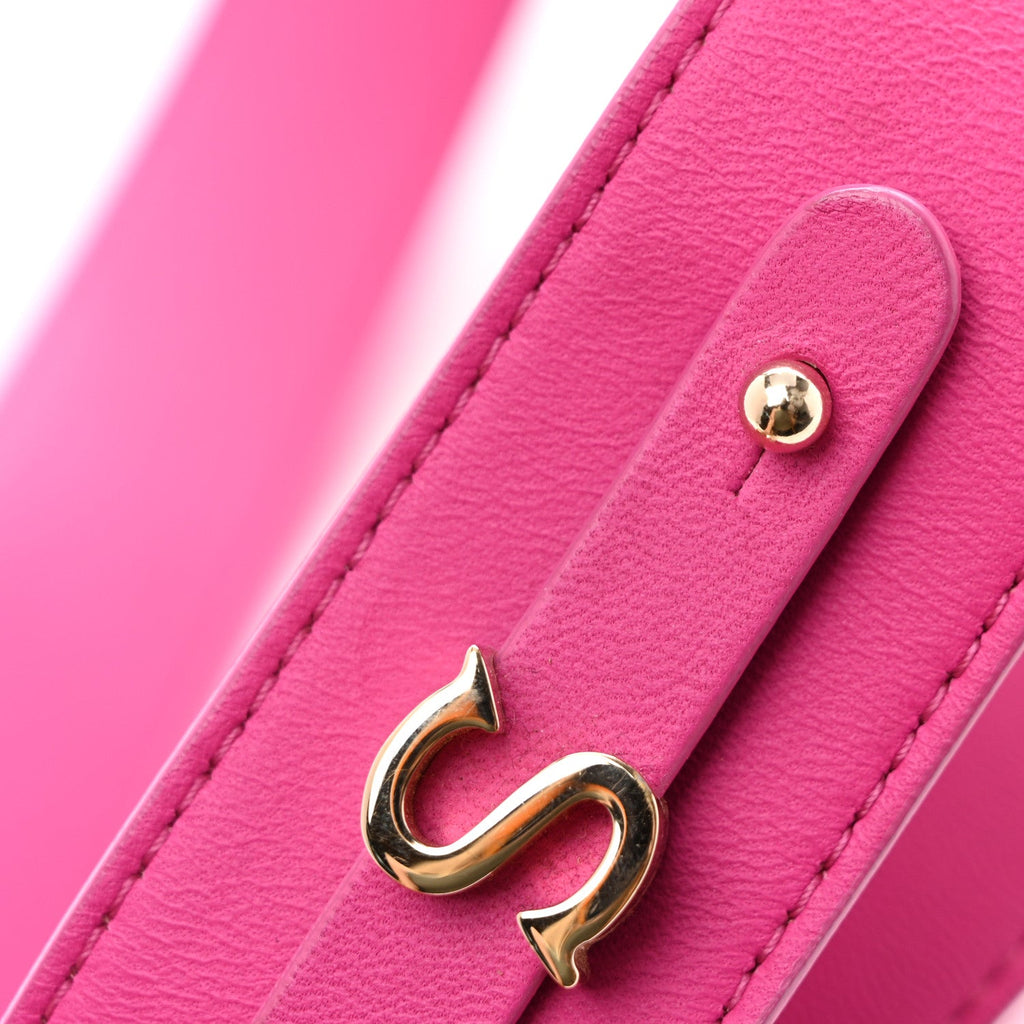 Lambskin Cannage Small My ABCDior Lady Dior Fuchsia
