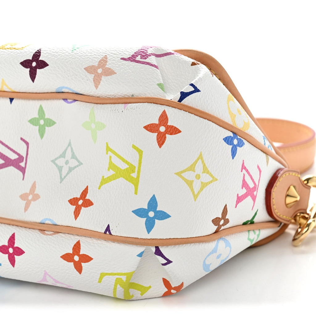 Monogram Multicolor Patti White